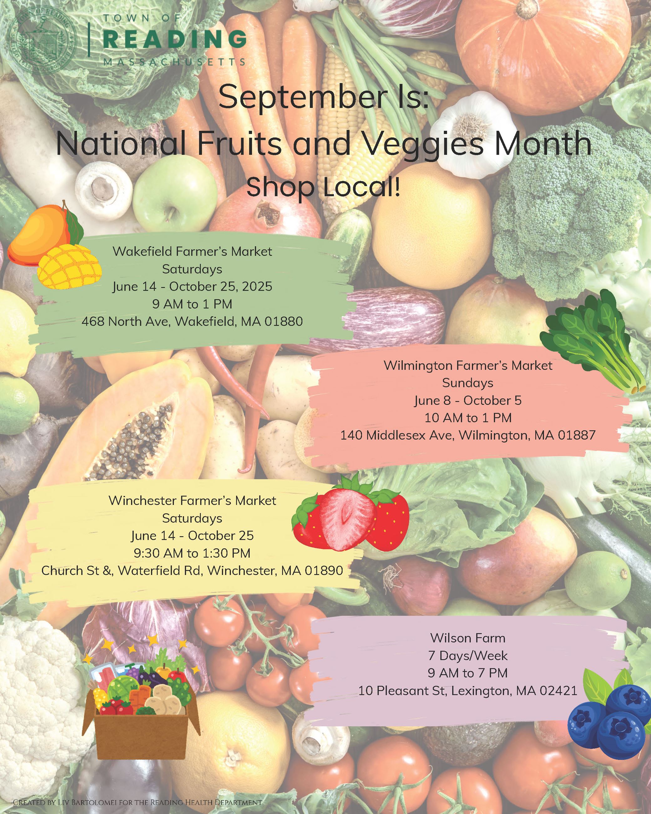 National Fruits and Veggies Month September