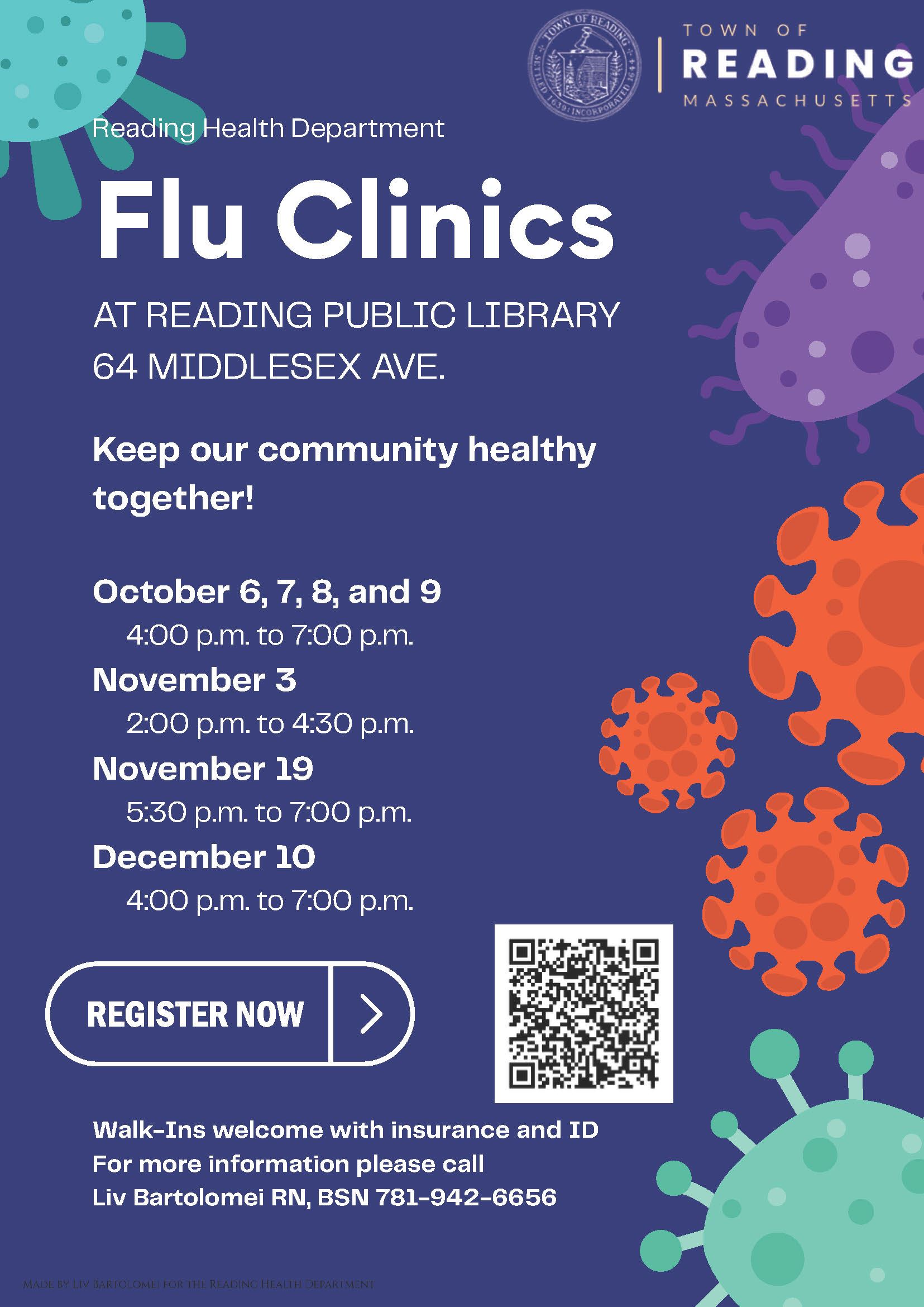 Library Flu Clinics 2025