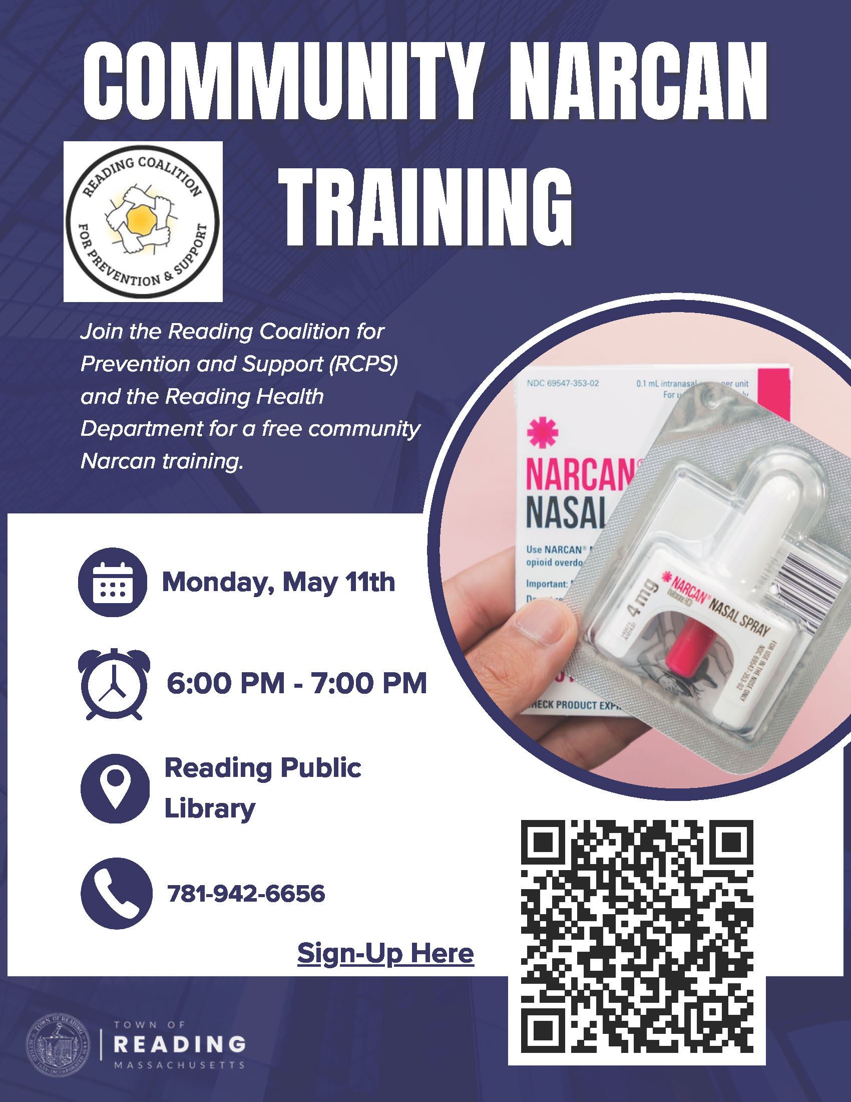 Community Narcan Training May 2026